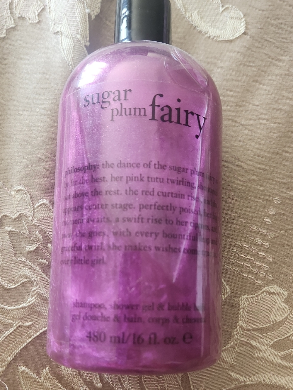 "NEW FACTORY SEALED"!!!Philosophy Sugar Plum Fairy Shimmering body wash